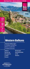 Reise Know-How Landkarte Westliche Balkanregion / Western Balkans (1:725.000)