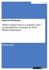 Kirchmayer, K: "Shall I compare thee to a summer's day?" An
