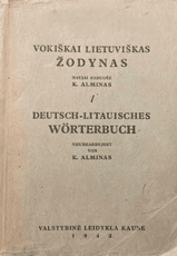 Vokiškai lietuviškas žodynas
