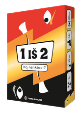 Stalo žaidimas „1 iš 2. Ką renkiesi?“ Stalo žaidimas „1 iš 2. Ką renkiesi?“