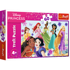 TREFL DISNEY PRINCESS Dėlionė „Princesės“ 60 det.