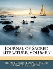 Journal of Sacred Literature, Volume 7