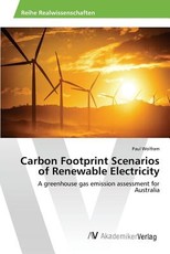 Carbon Footprint Scenarios of Renewable Electricity