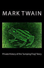 Private History of the "Jumping Frog" Story