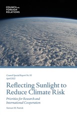 Reflecting Sunlight to Reduce Climate Risk