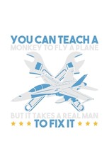 You Can Teach A Monkey to Fly But It Takes Realman To Fix It