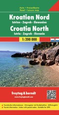Kroatien Nord 1 : 200 000. Autokarte