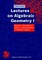 Harder, G: Lectures on Algebraic Geometry I