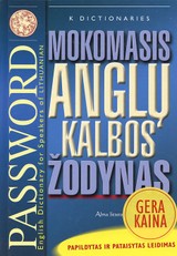 Mokomasis anglų kalbos žodynas