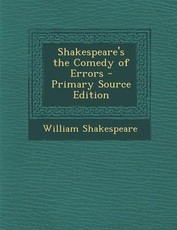 Shakespeare's the Comedy of Errors