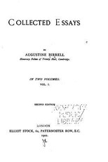 Collected Essays - Vol. I