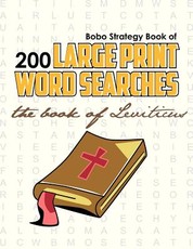 Bobo Strategy Book of 200 Large Print Word Searches