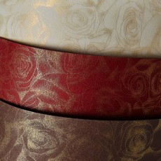 Dekoratyvinis popierius ROŽE A4 kreminis 250g 20l