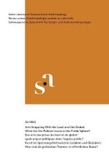 Schweizerische Zeitschrift für Sozial- und Kulturanthropologie