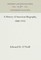A History of American Biography, 1800-1935