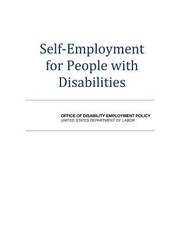 Self-Employment for People with Disabilities