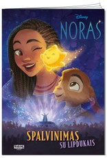 Noras. Spalvinimas su lipdukais