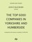 The Top 6000 Companies in Yorkshire and Humberside