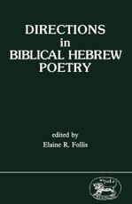 Directions in Biblical Hebrew Poetry