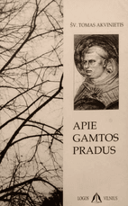 Apie gamtos pradus: broliui Silvestrui
