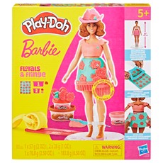 PLAY-DOH BARBIE playset Florals And Fringe