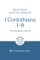 1 Corinthians 1 - 9: Challenging Church