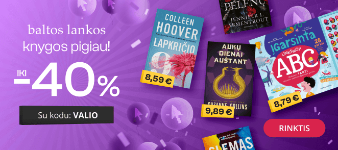 LEIDYKLOS BALTOS LANKOS KNYGOS - extra nuolaidos iki -40%!