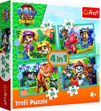 TREFL PAW PATROL 4 dėlionių rinkinys „Šuniukas-patrulis“