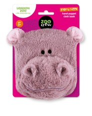 Hand-Puppet Cloth Book Pygmy Hippo