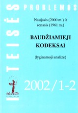 Teisės problemos 2002 Nr. 1-2 (35)