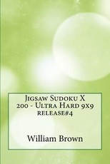 Jigsaw Sudoku X 200 - Ultra Hard 9x9 release#4