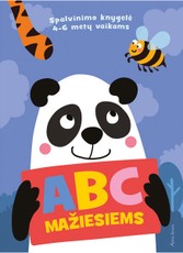 ABC mažiesiems: spalvinimo knygelė