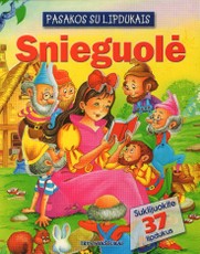 Pasakos su lipdukais. Snieguolė