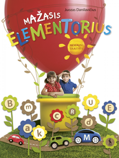 Skaitymo pradžiamokslis „Mažasis elementorius“ 6-7 metų vaikams (knyga su defektais)
