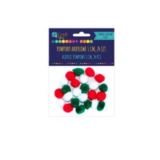 Akriliniai burbuliukai, 1cm, MIX, 24vnt.