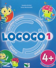 Logogo 1. Loginio mąstymo ugdymo knygelė vaikams nuo 4 m.