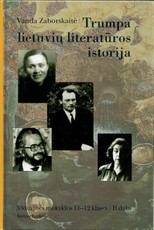 Trumpa lietuvių literatūros istorija. II dalis