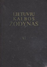 Lietuvių kalbos žodynas XI