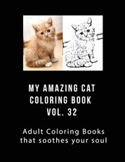 My Amazing Cat Coloring Book Vol 32