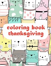 Coloring Book Thanksgiving