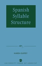 Spanish Syllable Structure