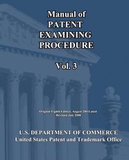 Manual of Patent Examining Procedure (Vol.3)