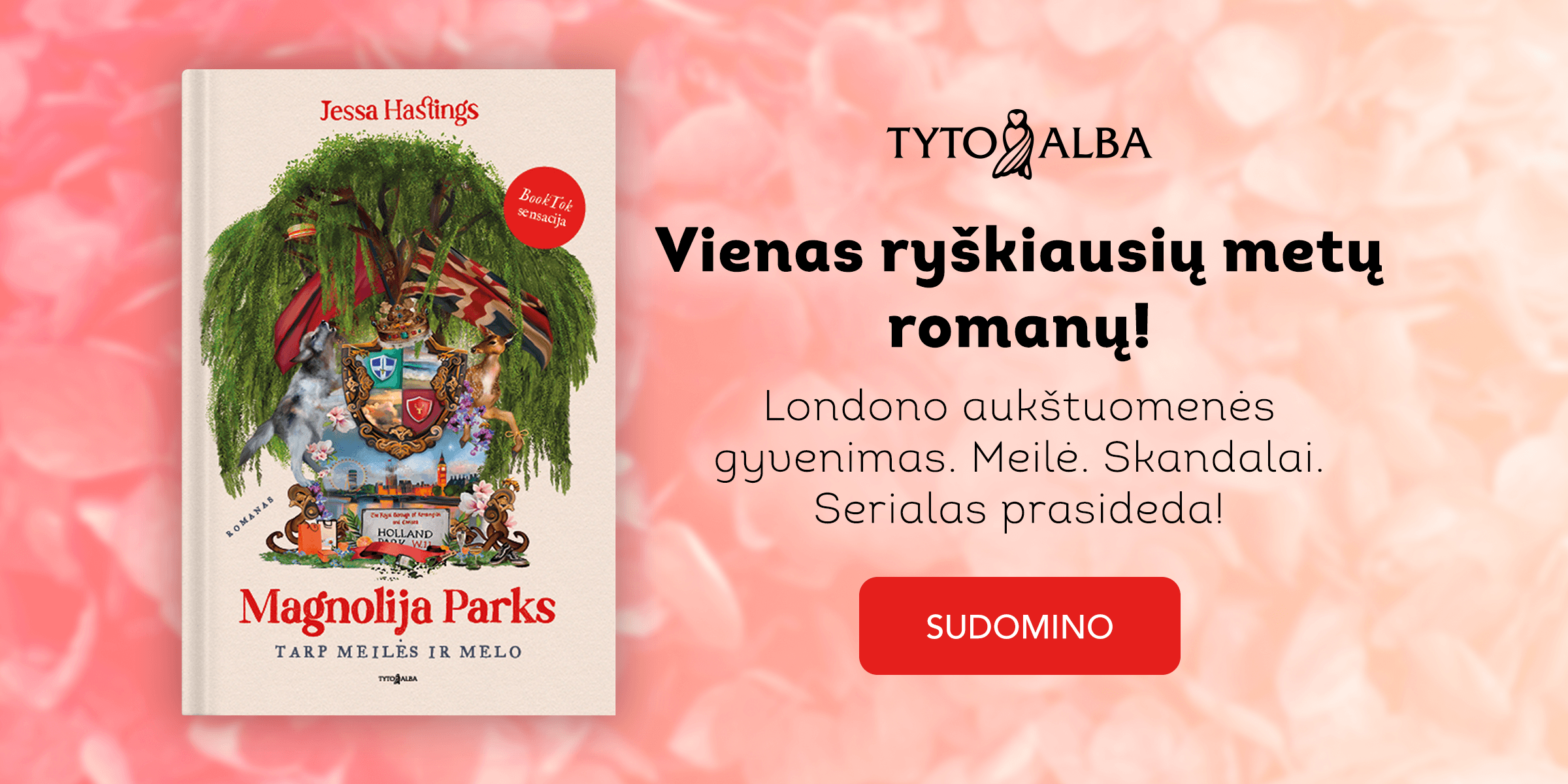 MAGNOLIJA PARKS. Tarp meilės ir melo