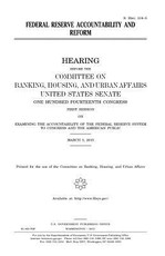 Federal Reserve accountability and reform