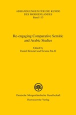 Re-engaging Comparative Semitic and Arabic Studies