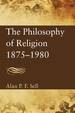 The Philosophy of Religion 1875-1980