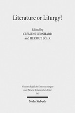 Literature or Liturgy?
