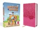 Nirv, Question and Answer Bible for Kids, Leathersoft, Pink, Comfort Print
