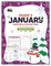 January Monthly Collection, Grade 4