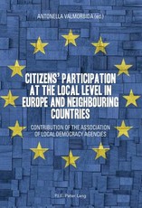 Citizens' Participation at the Local Level in Europe and Neighbouring Countries